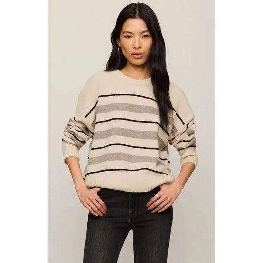 CIRRUS STRIPE SWEATER-LADIES SWEATERS & KNITS-Z SUPPLY-JB Evans Fashions & Footwear
