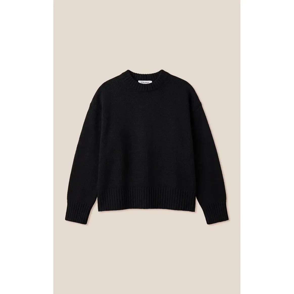 CLOUD SPUN SHAPED CREW SWEATER-LADIES SWEATERS & KNITS-Z SUPPLY-JB Evans Fashions & Footwear