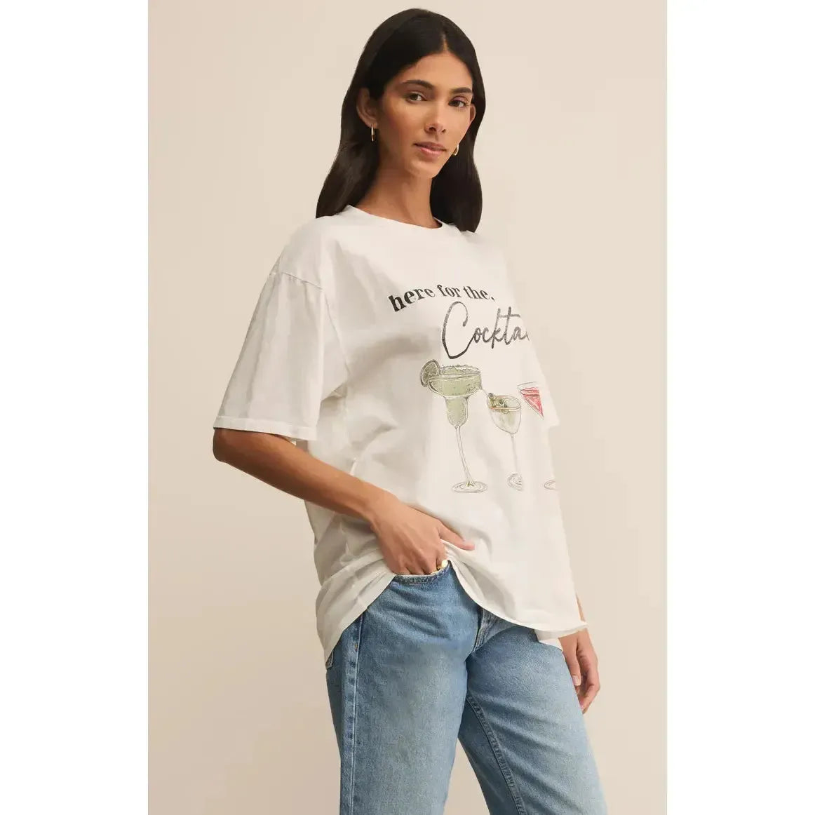 COCKTAILS CITY TEE-LADIES T-SHIRTS & TANKS-Z SUPPLY-JB Evans Fashions & Footwear