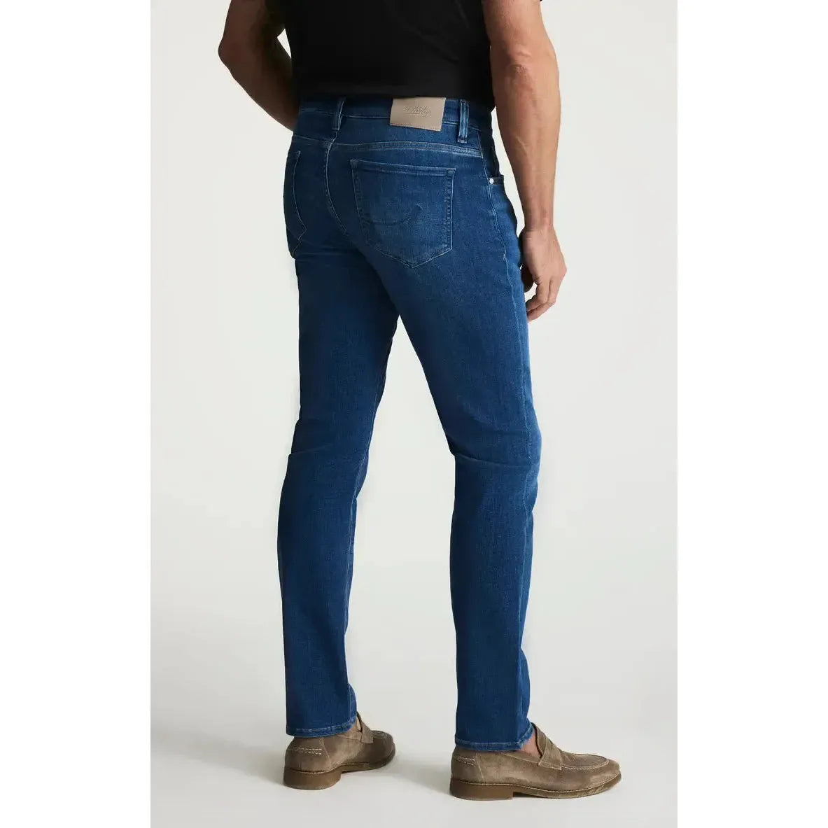 COOL DARK BRUSHED ORGANIC ULTRA-MENS DENIM-34 HERITAGE-JB Evans Fashions & Footwear