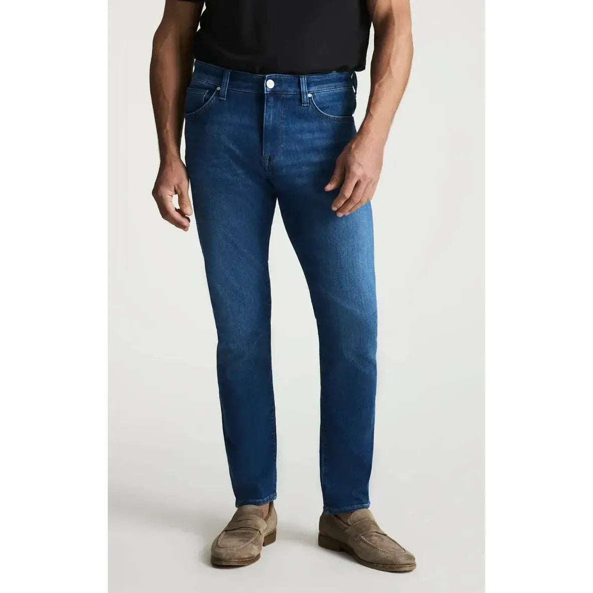 COOL DARK BRUSHED ORGANIC ULTRA-MENS DENIM-34 HERITAGE-JB Evans Fashions & Footwear