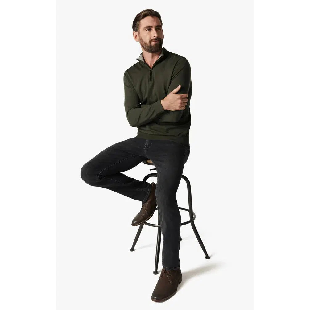 COOL DARK SMOKE REFINED-MENS DENIM-34 HERITAGE-JB Evans Fashions & Footwear