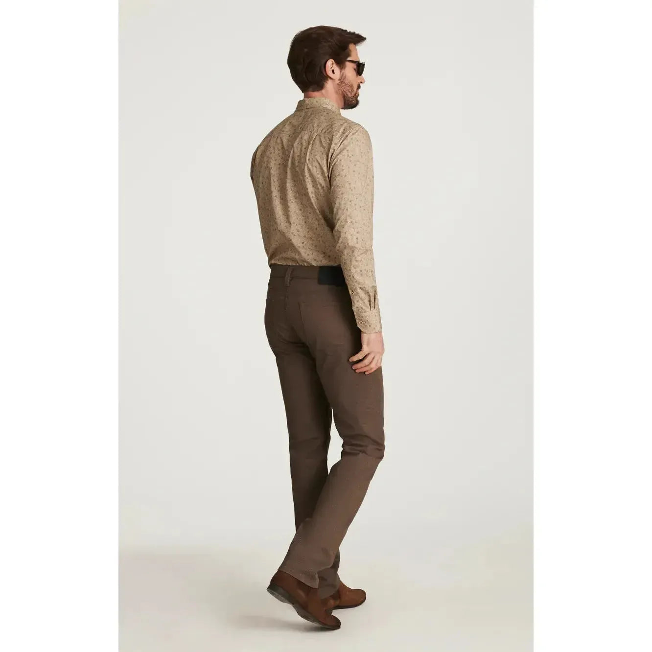 COUARGE ESPRESSO COOLMAX-MENS PANTS-34 HERITAGE-JB Evans Fashions & Footwear