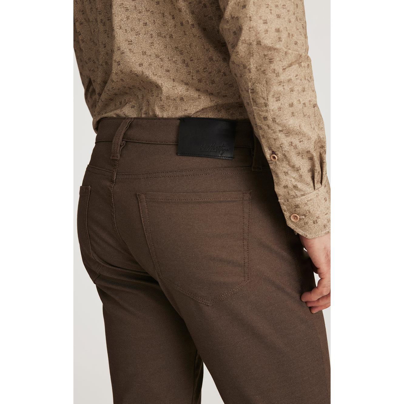 COUARGE ESPRESSO COOLMAX-MENS PANTS-34 HERITAGE-JB Evans Fashions & Footwear