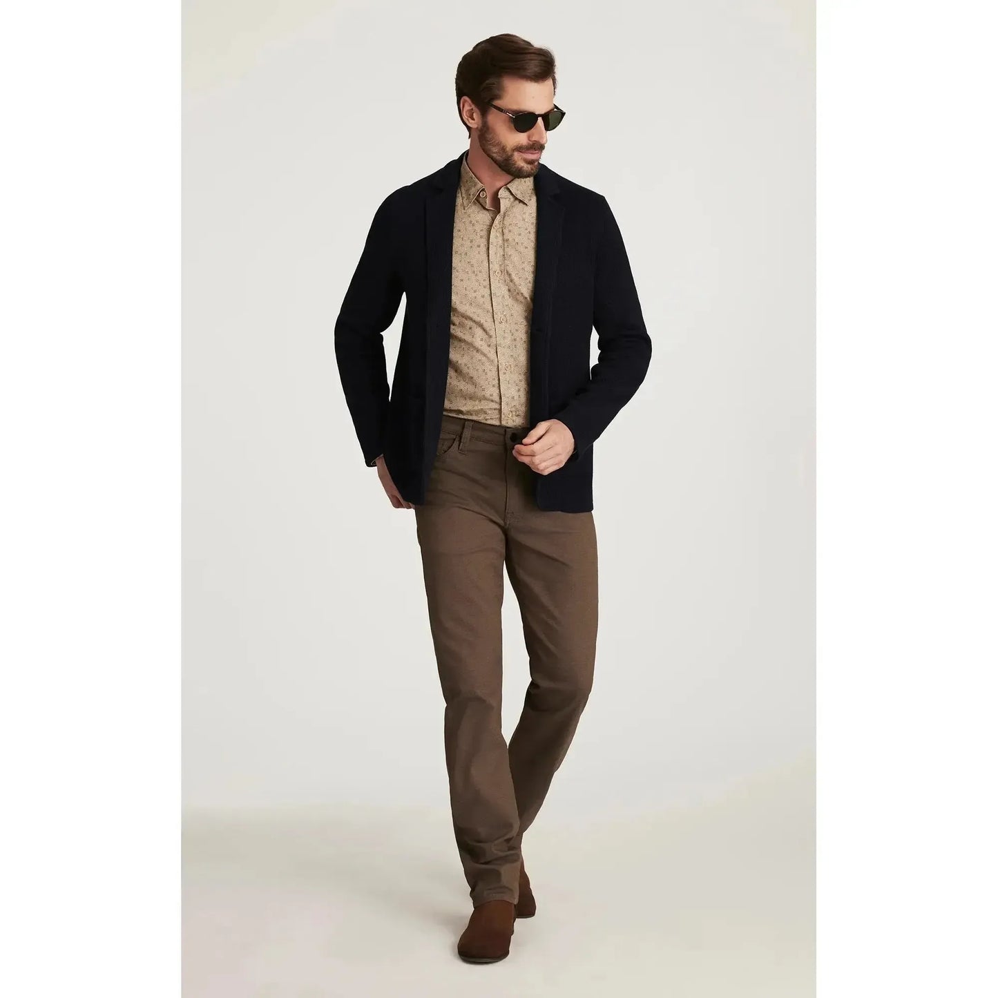 COUARGE ESPRESSO COOLMAX-MENS PANTS-34 HERITAGE-JB Evans Fashions & Footwear