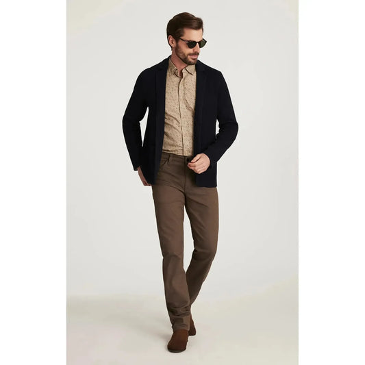 COUARGE ESPRESSO COOLMAX-MENS PANTS-34 HERITAGE-JB Evans Fashions & Footwear