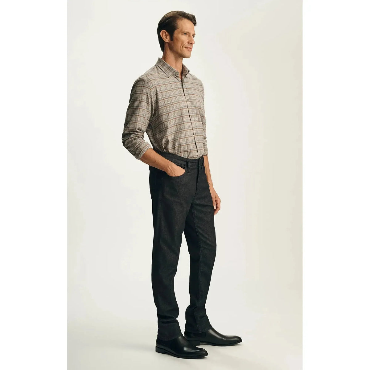 COURAGE BLACK SPORTY-MENS DENIM-34 HERITAGE-JB Evans Fashions & Footwear