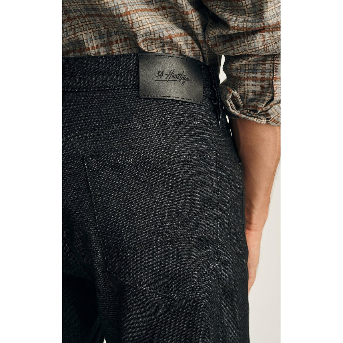 COURAGE BLACK SPORTY-MENS DENIM-34 HERITAGE-JB Evans Fashions & Footwear