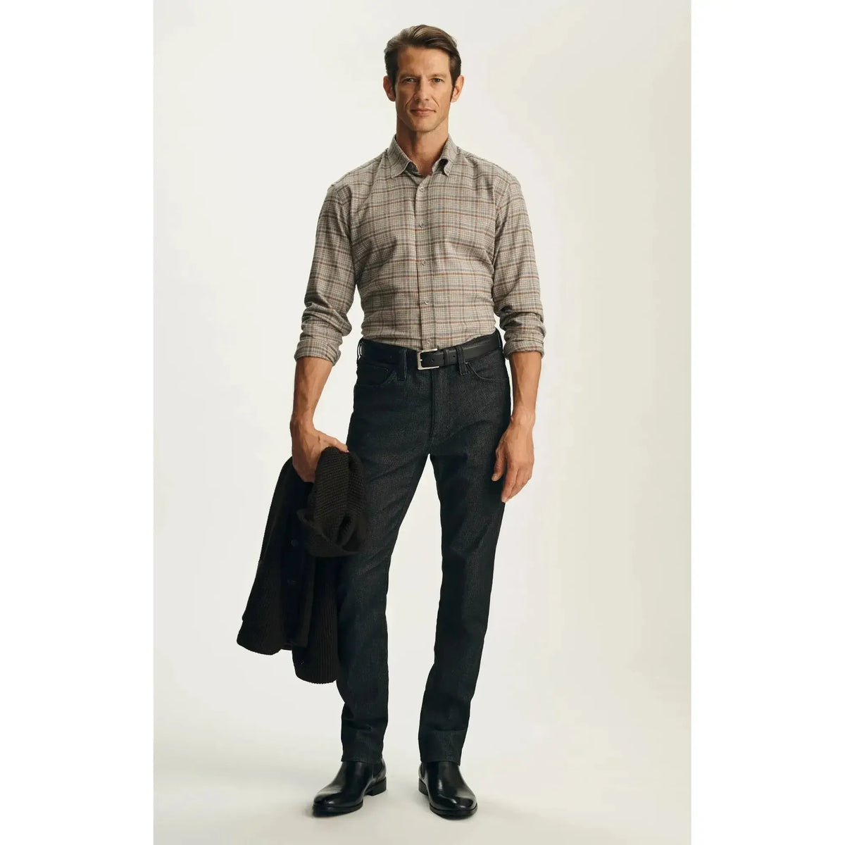 COURAGE BLACK SPORTY-MENS DENIM-34 HERITAGE-JB Evans Fashions & Footwear