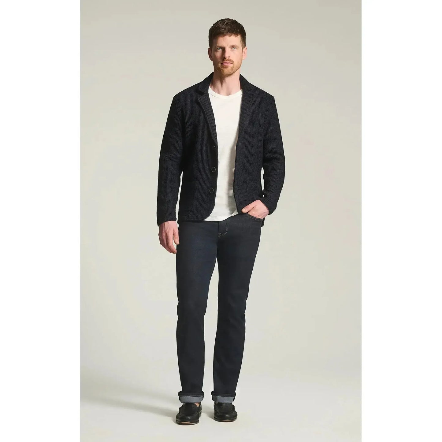 COURAGE MIDNIGHT REFINED-MENS DENIM-34 HERITAGE-JB Evans Fashions & Footwear
