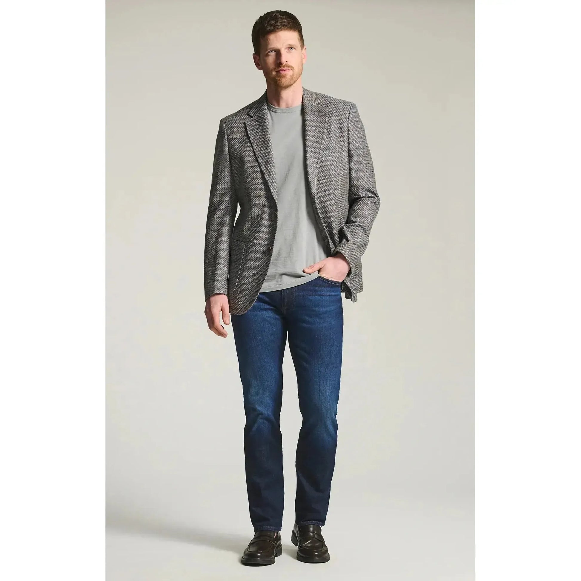 COURAGE RINSE BRUSHED VINTAGE-MENS DENIM-34 HERITAGE-JB Evans Fashions & Footwear