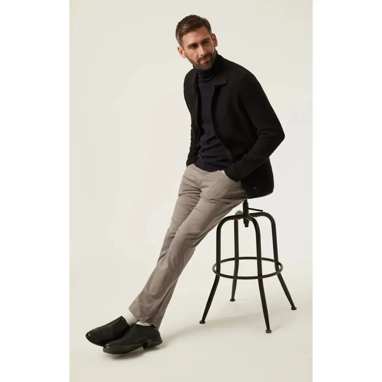 COURAGE TAUPE COOLMAX-MENS PANTS-34 HERITAGE-JB Evans Fashions & Footwear