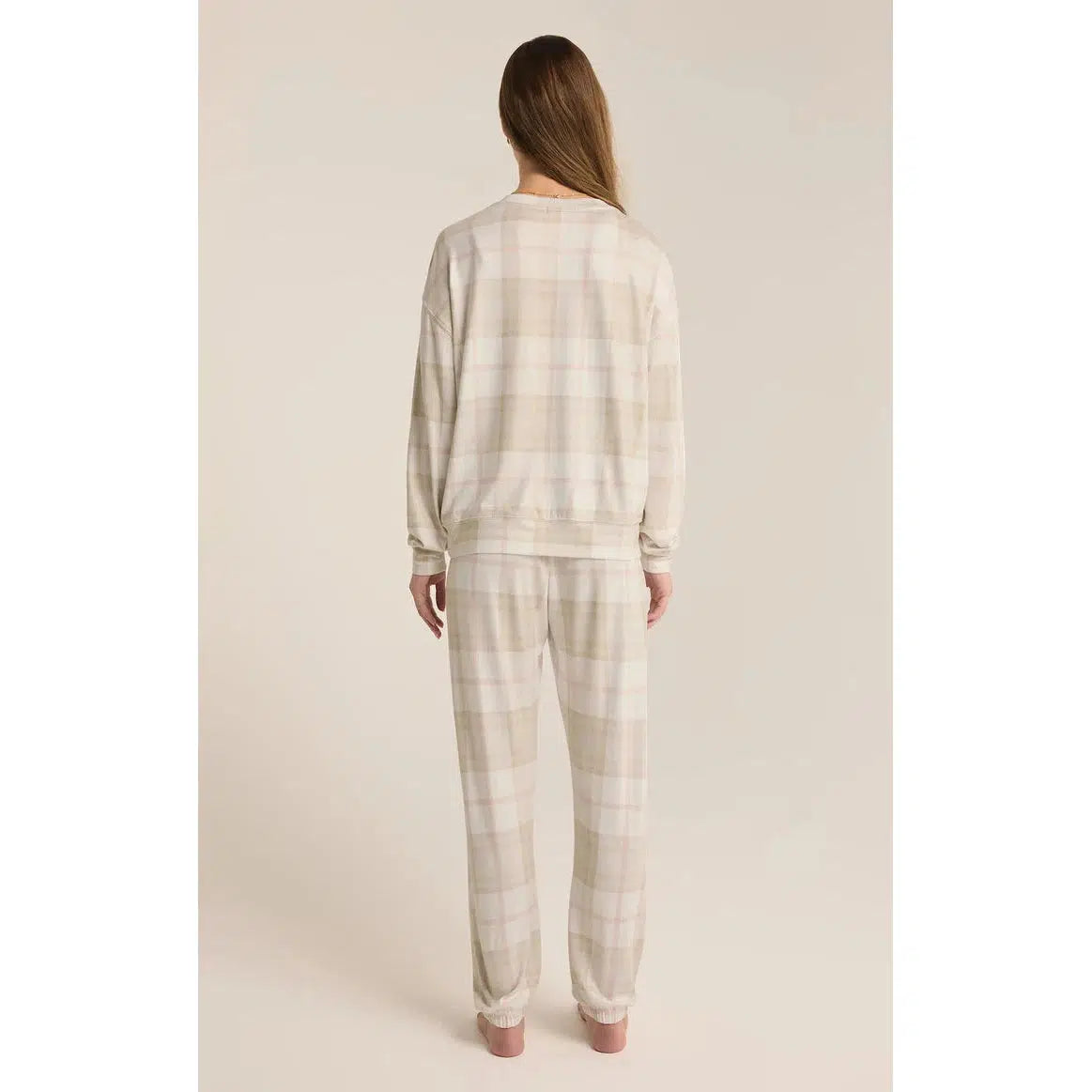 COZY PLAID SET-LADIES LOUNGE & SLEEPWEAR-Z SUPPLY-JB Evans Fashions & Footwear