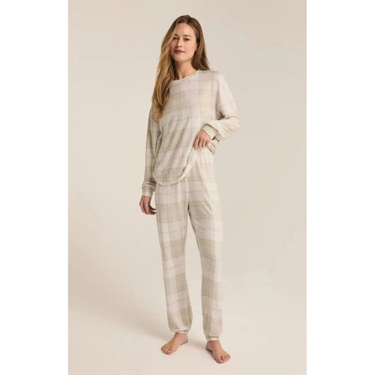 COZY PLAID SET-LADIES LOUNGE & SLEEPWEAR-Z SUPPLY-JB Evans Fashions & Footwear