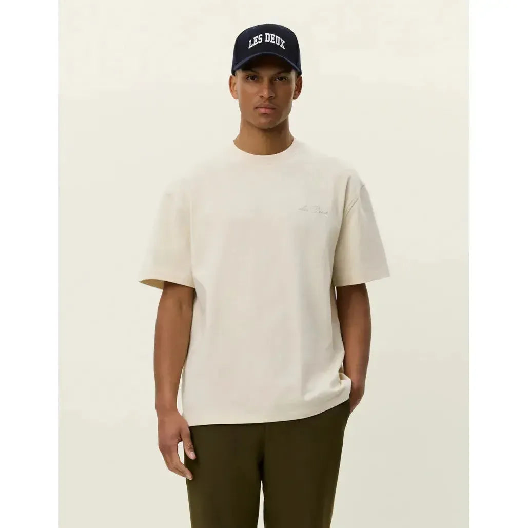 CREW T-SHIRT-MENS T-SHIRTS & POLO'S-LES DEUX-JB Evans Fashions & Footwear