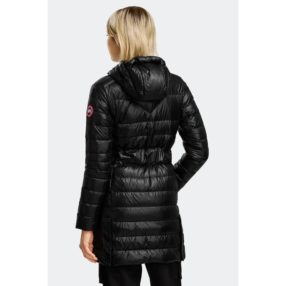 CYPRESS HOODED JACKET - BLACK-LADIES LIGHTWEIGHT COATS & JACKETS-CANADA GOOSE-JB Evans Fashions & Footwear