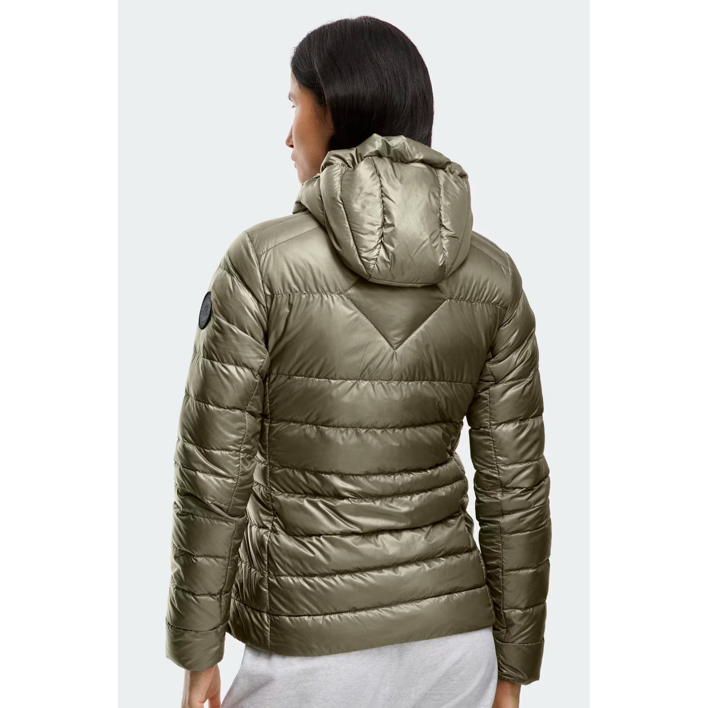 CYPRESS HOODIE - BLACK DISC-LADIES LIGHTWEIGHT COATS & JACKETS-CANADA GOOSE-JB Evans Fashions & Footwear