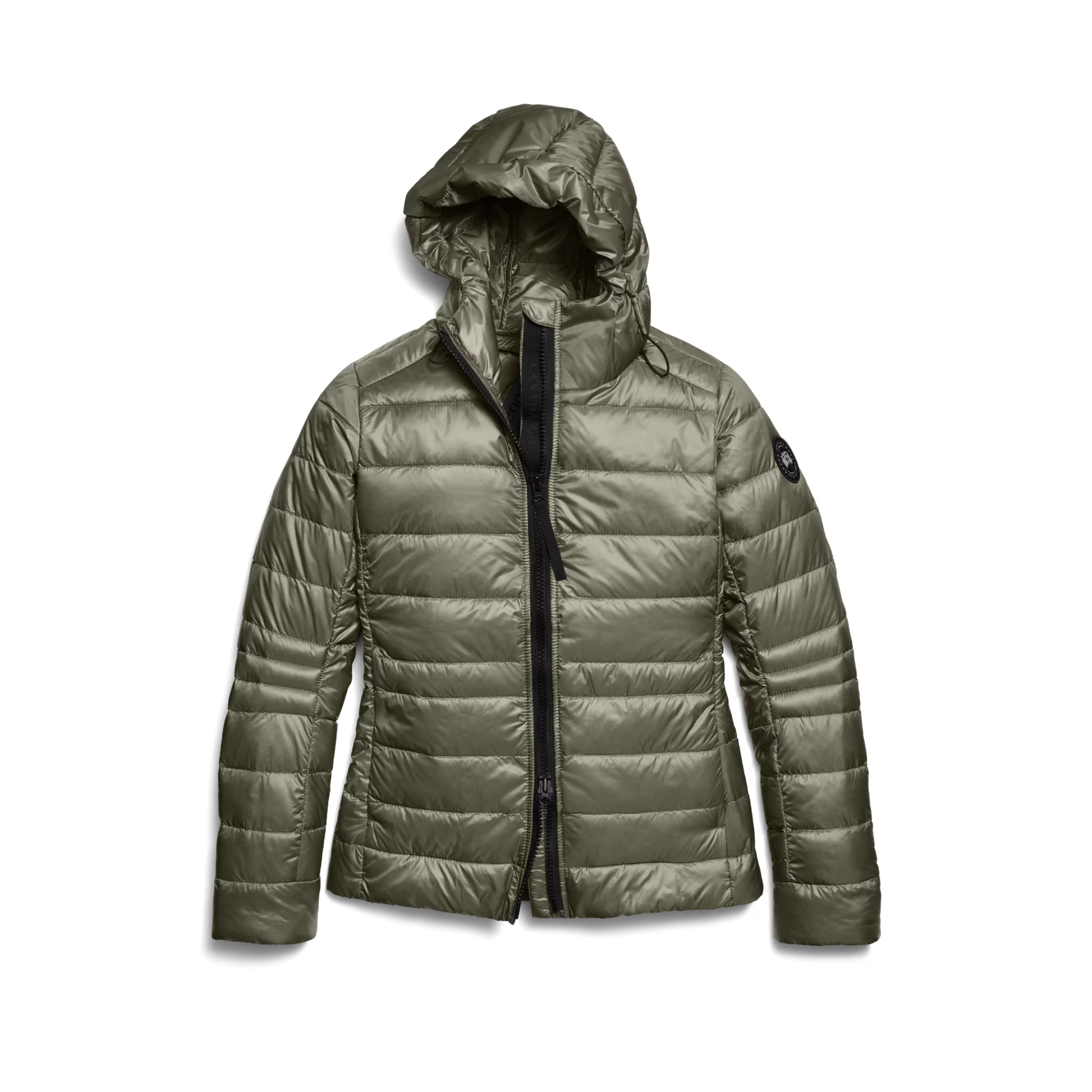 CYPRESS HOODIE - BLACK DISC-LADIES LIGHTWEIGHT COATS & JACKETS-CANADA GOOSE-JB Evans Fashions & Footwear