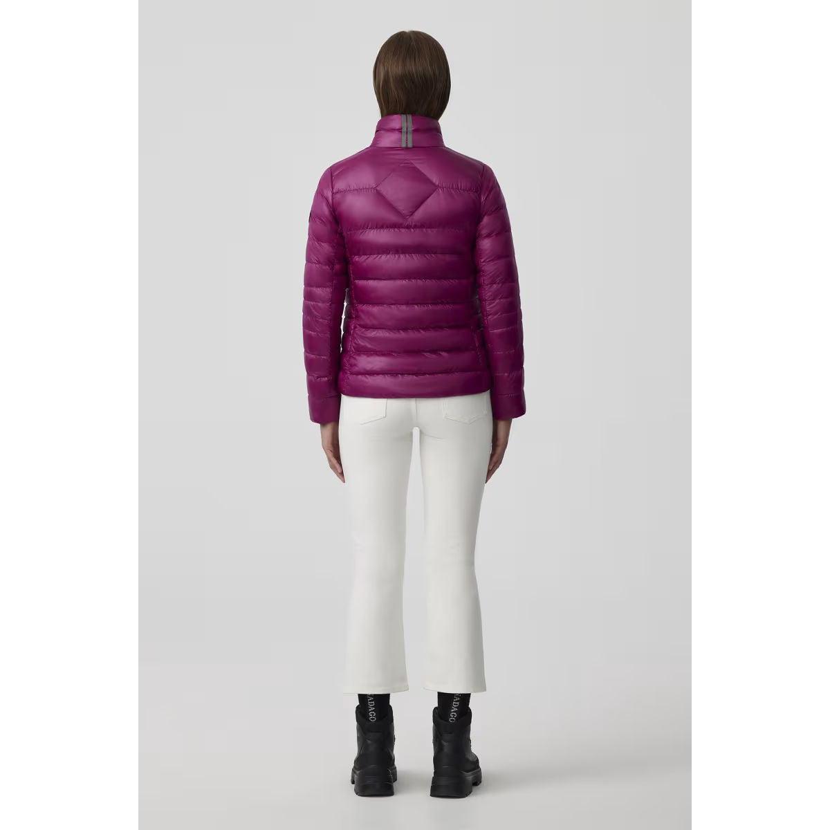 CYPRESS JACKET BLACK DISC - CITY MAGENTA-LADIES LIGHTWEIGHT COATS & JACKETS-CANADA GOOSE-JB Evans Fashions & Footwear