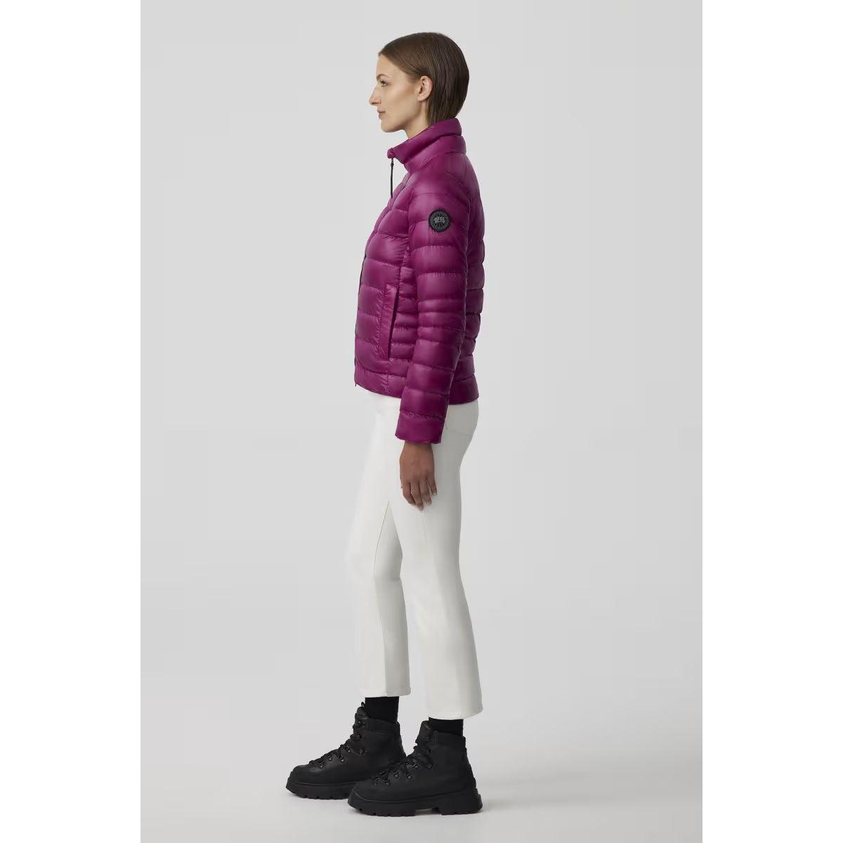 CYPRESS JACKET BLACK DISC - CITY MAGENTA-LADIES LIGHTWEIGHT COATS & JACKETS-CANADA GOOSE-JB Evans Fashions & Footwear