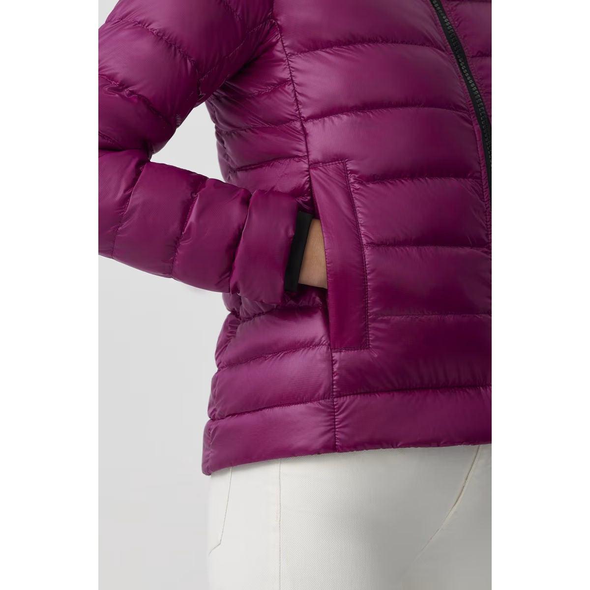 CYPRESS JACKET BLACK DISC - CITY MAGENTA-LADIES LIGHTWEIGHT COATS & JACKETS-CANADA GOOSE-JB Evans Fashions & Footwear