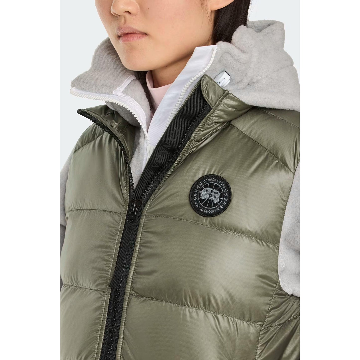 CYPRESS VEST - BLACK DISC-LADIES LIGHTWEIGHT COATS & JACKETS-CANADA GOOSE-JB Evans Fashions & Footwear