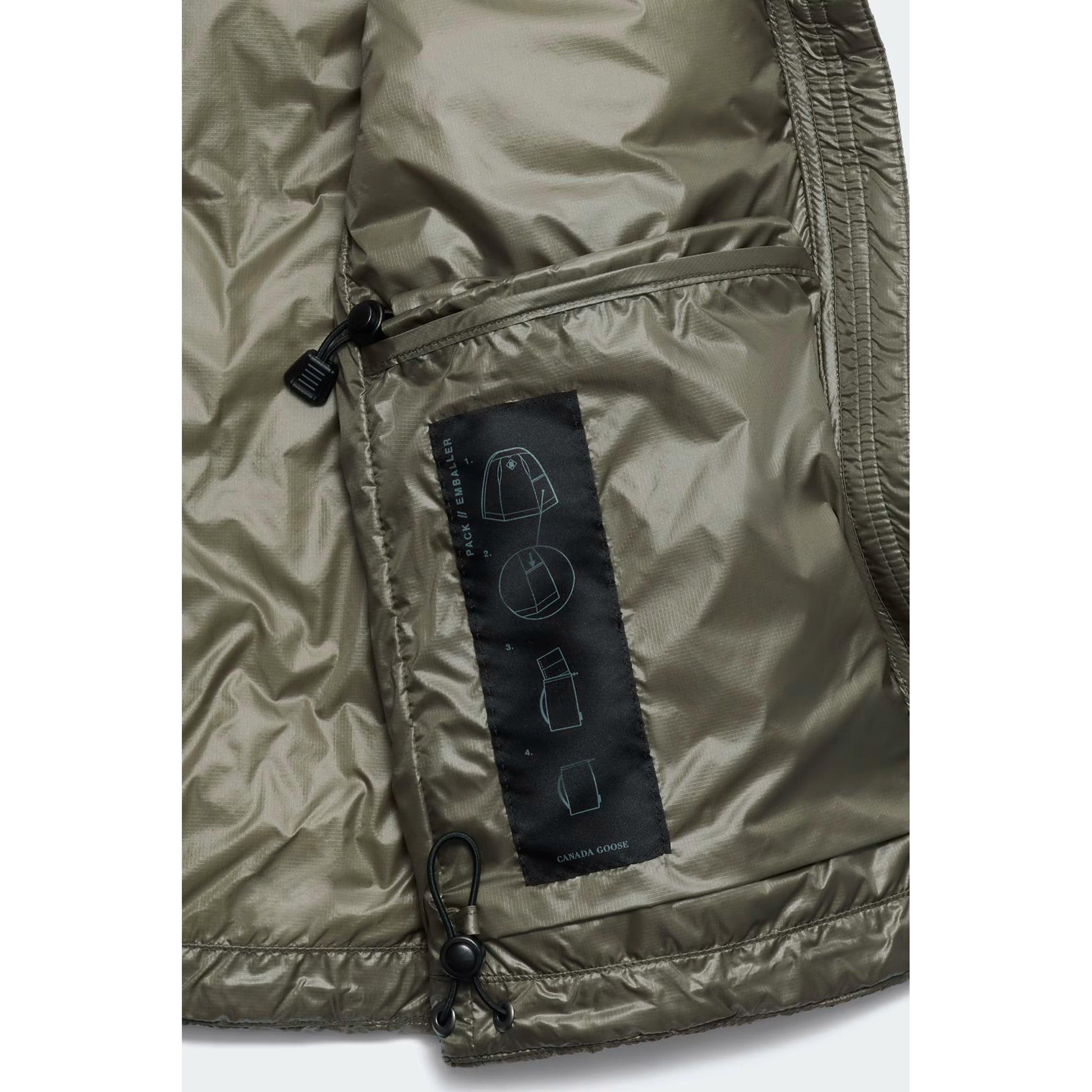 CYPRESS VEST - BLACK DISC-LADIES LIGHTWEIGHT COATS & JACKETS-CANADA GOOSE-JB Evans Fashions & Footwear