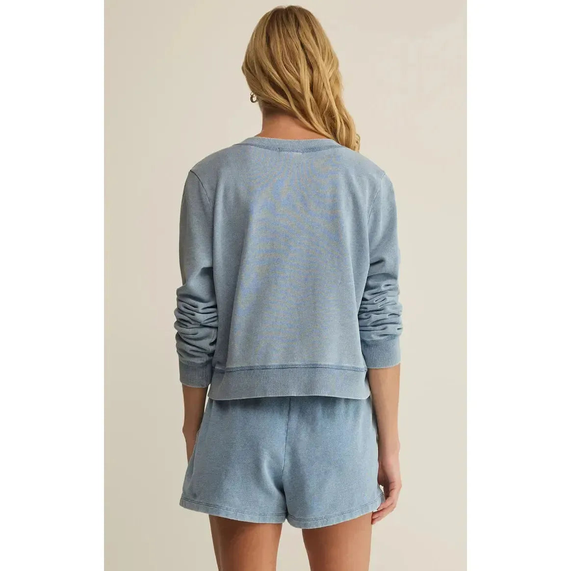 DAILY KNIT DENIM CARDIGAN-LADIES SWEATERS & KNITS-Z SUPPLY-JB Evans Fashions & Footwear