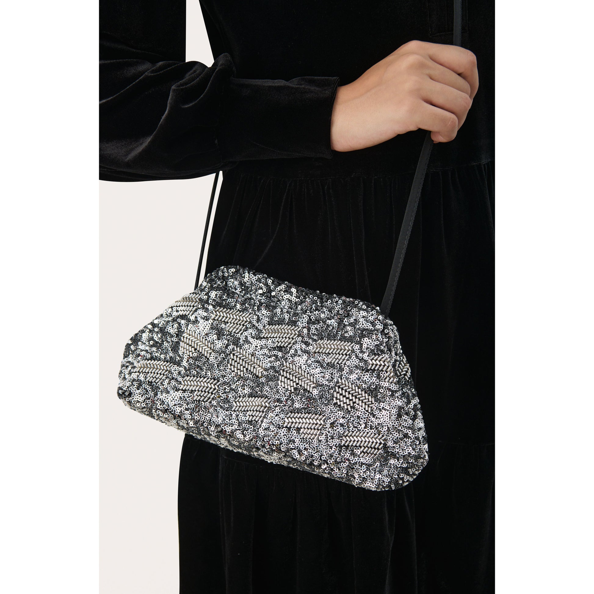 DALINAS BAG-30309209-O/SSEQUINS-LADIES PURSES-PART TWO-JB Evans Fashions & Footwear