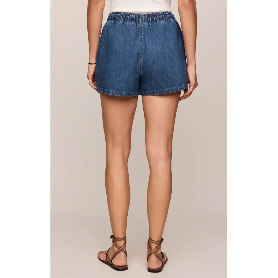 DAYCATIONS DENIM UTILITY SHORT-LADIES SHORTS-Z SUPPLY-JB Evans Fashions & Footwear