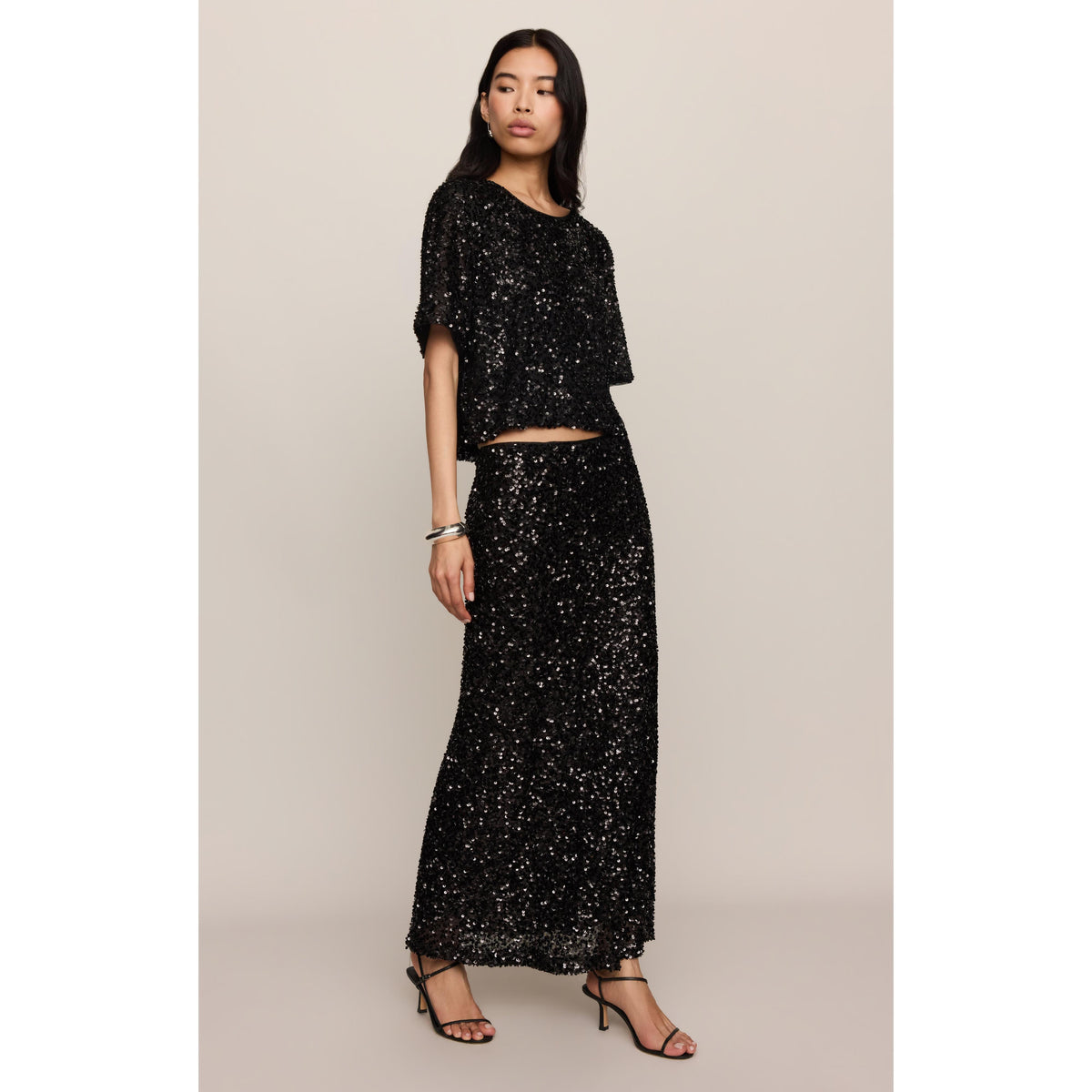DAZZLE MIDI SKIRT-SKIRTS-Z SUPPLY-JB Evans Fashions & Footwear