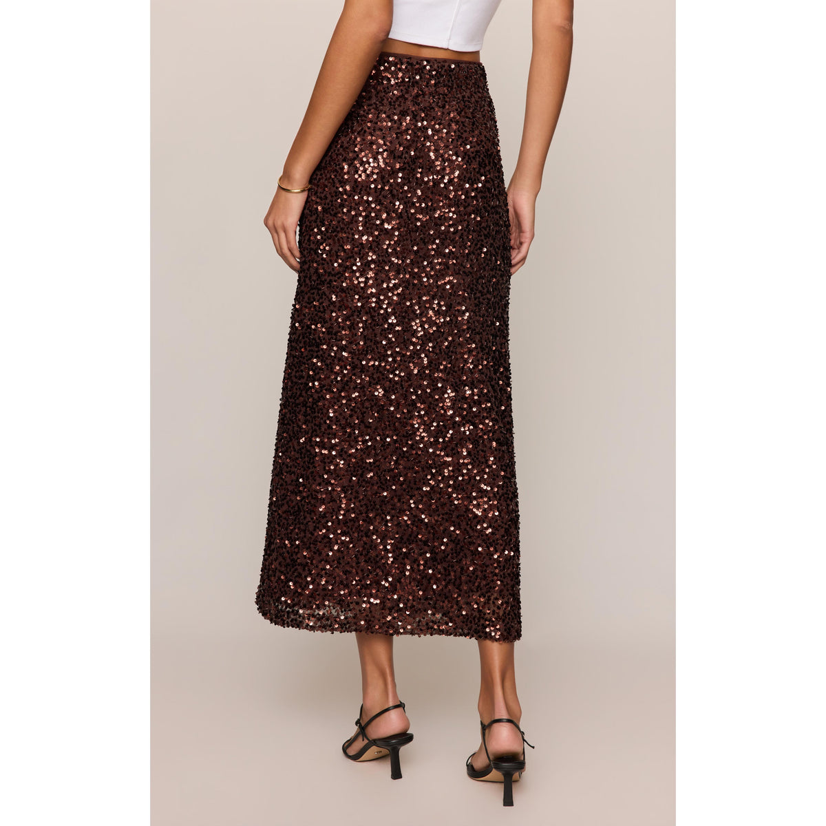 DAZZLE MIDI SKIRT-SKIRTS-Z SUPPLY-JB Evans Fashions & Footwear