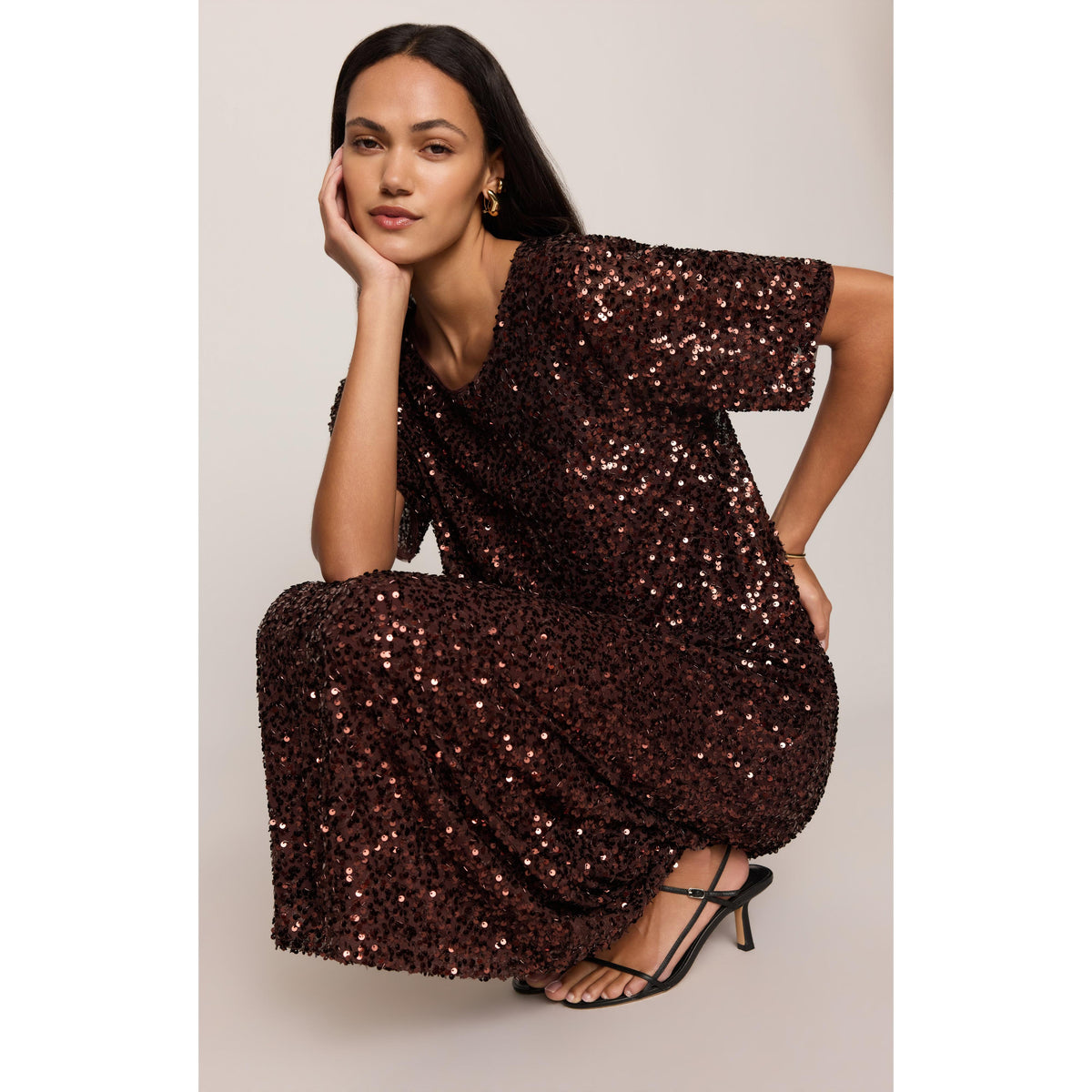 DAZZLE MIDI SKIRT-SKIRTS-Z SUPPLY-JB Evans Fashions & Footwear