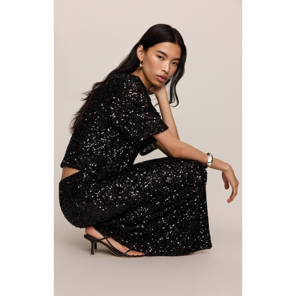 DAZZLE MIDI SKIRT-SKIRTS-Z SUPPLY-JB Evans Fashions & Footwear