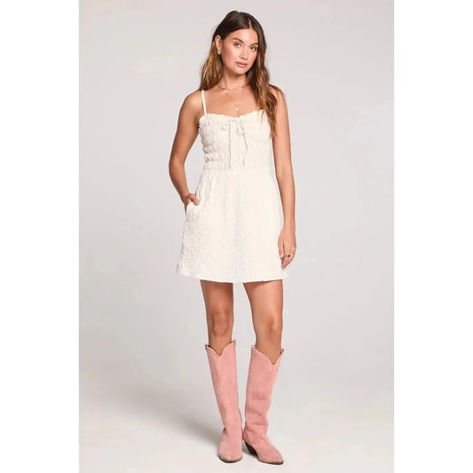 DELIAH MINI DRESS-LADIES DRESSES & JUMPERS-SALTWATER-JB Evans Fashions & Footwear