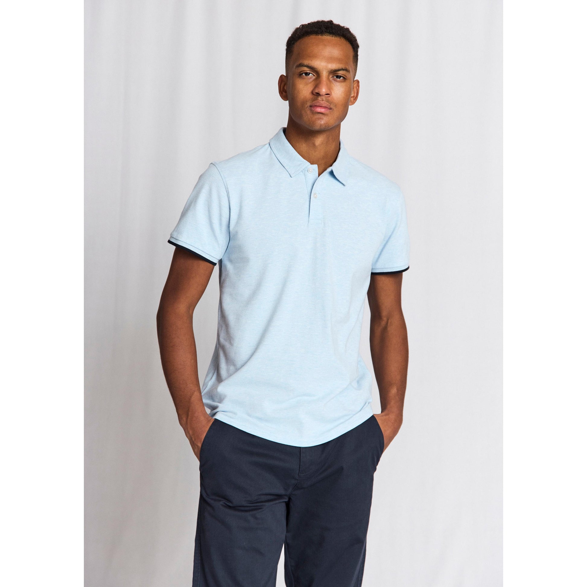 DELOS S/S POLO-MENS T-SHIRTS & POLO'S-BRUUN STENGADE-JB Evans Fashions & Footwear