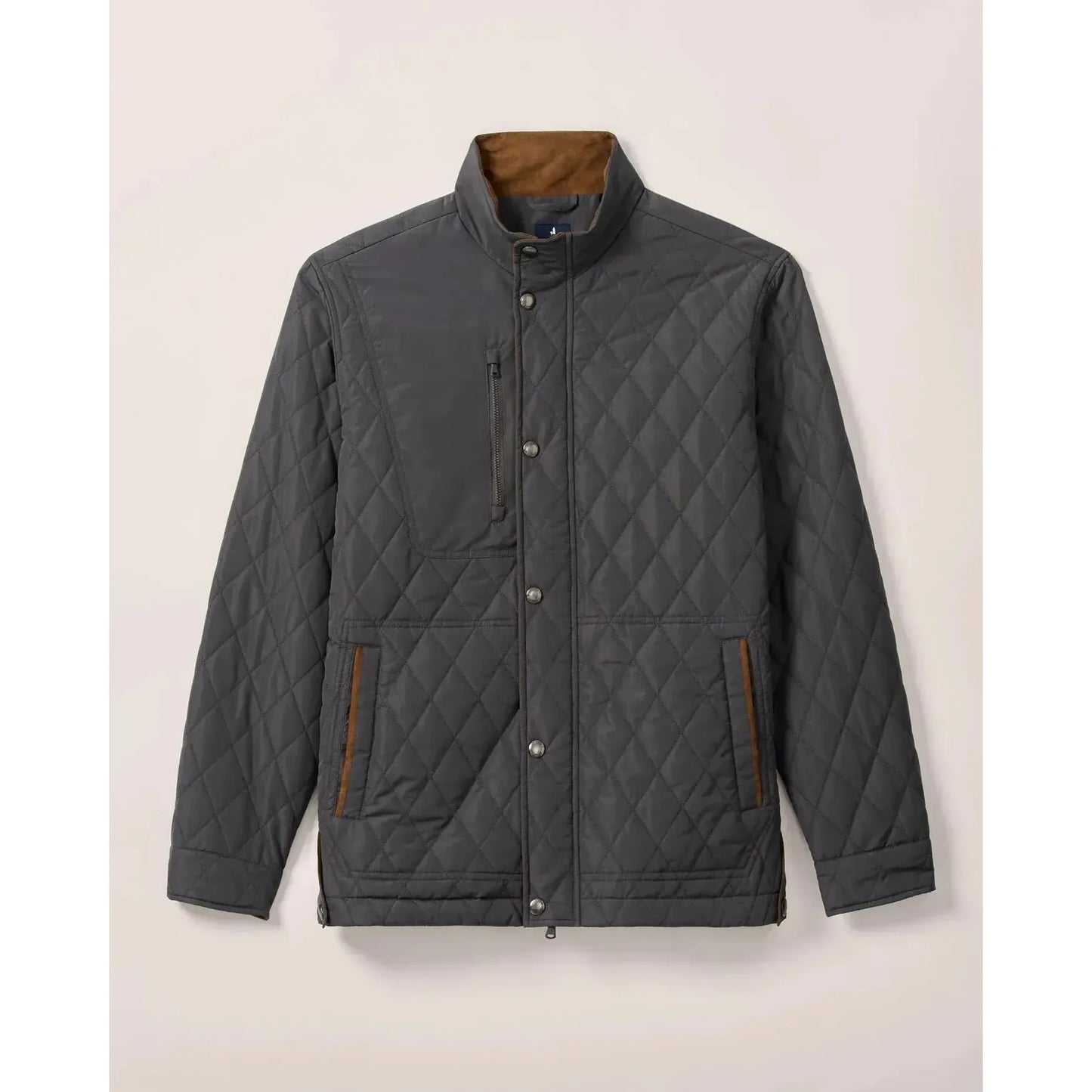 DENZEL SNAPFRONT SHIRT JACKET-MENS LIGHTWEIGHT COATS & JACKETS-JOHNNIE-O-JB Evans Fashions & Footwear
