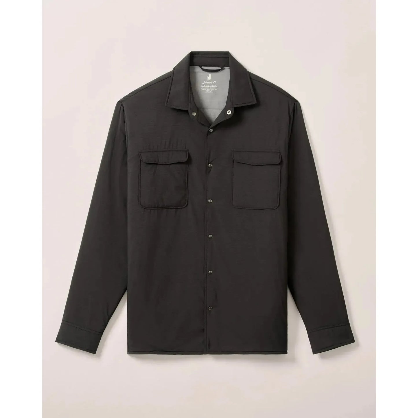 DENZEL SNAPFRONT SHIRT JACKET-MENS LIGHTWEIGHT COATS & JACKETS-JOHNNIE-O-JB Evans Fashions & Footwear