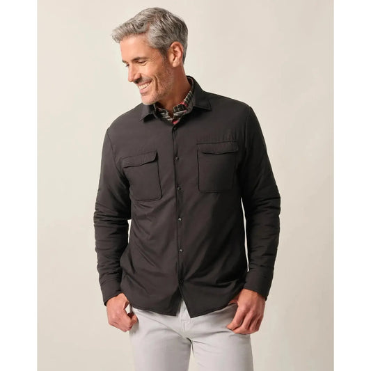 DENZEL SNAPFRONT SHIRT JACKET-MENS LIGHTWEIGHT COATS & JACKETS-JOHNNIE-O-JB Evans Fashions & Footwear