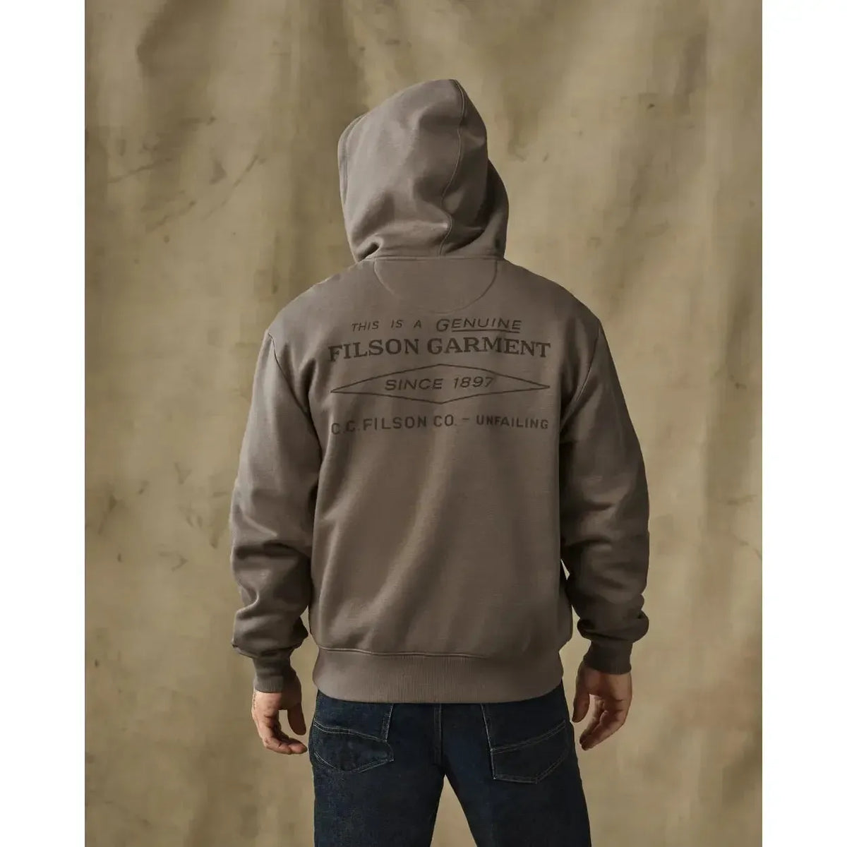 DIAMOND GRAPHIC FULL ZIP HOODIE-MENS SWEATERS & KNITS-FILSON-JB Evans Fashions & Footwear