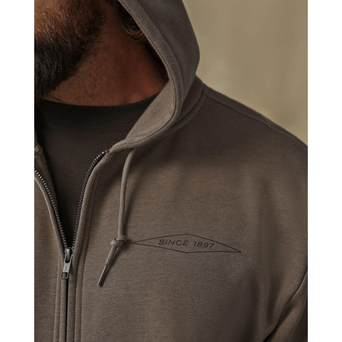DIAMOND GRAPHIC FULL ZIP HOODIE-MENS SWEATERS & KNITS-FILSON-JB Evans Fashions & Footwear