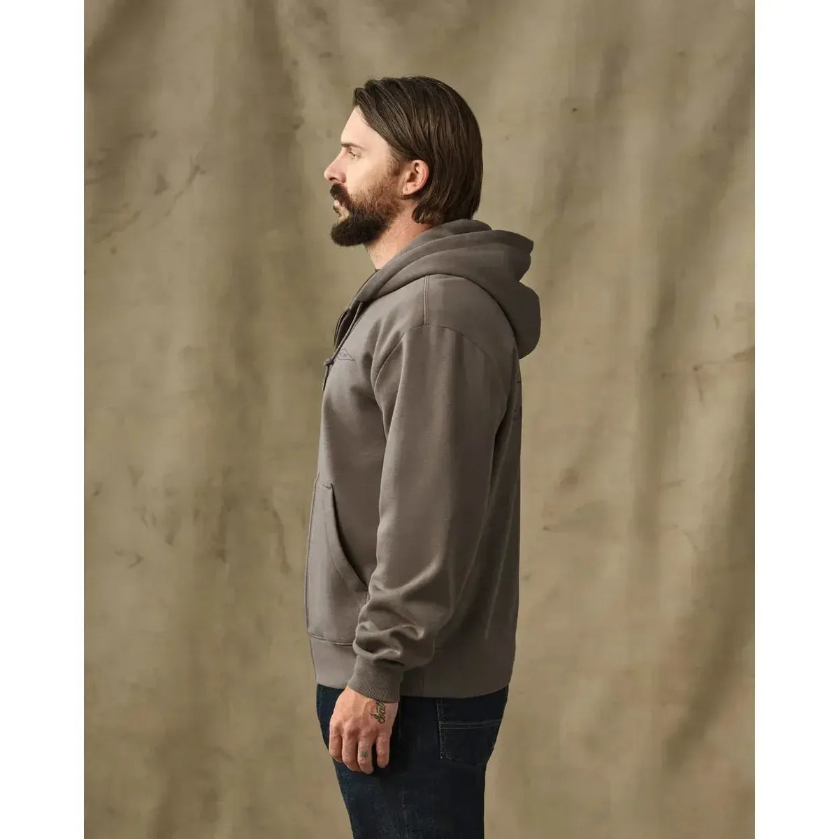 DIAMOND GRAPHIC FULL ZIP HOODIE-MENS SWEATERS & KNITS-FILSON-JB Evans Fashions & Footwear