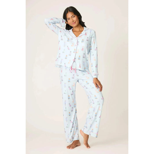 DOGGONE COLD PJ SET-LADIES LOUNGE & SLEEPWEAR-PJ SALVAGE-JB Evans Fashions & Footwear