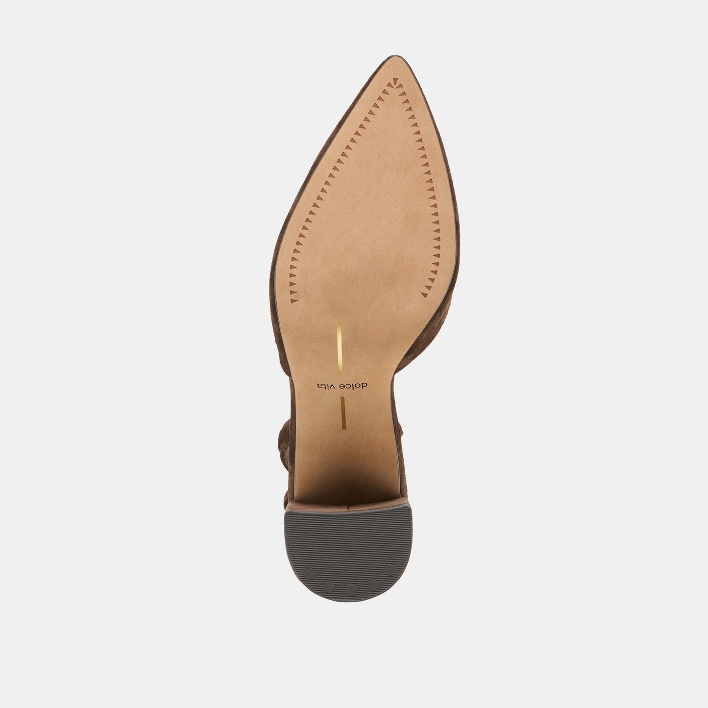 CAREL HIGH BLOCK SUEDE HEEL