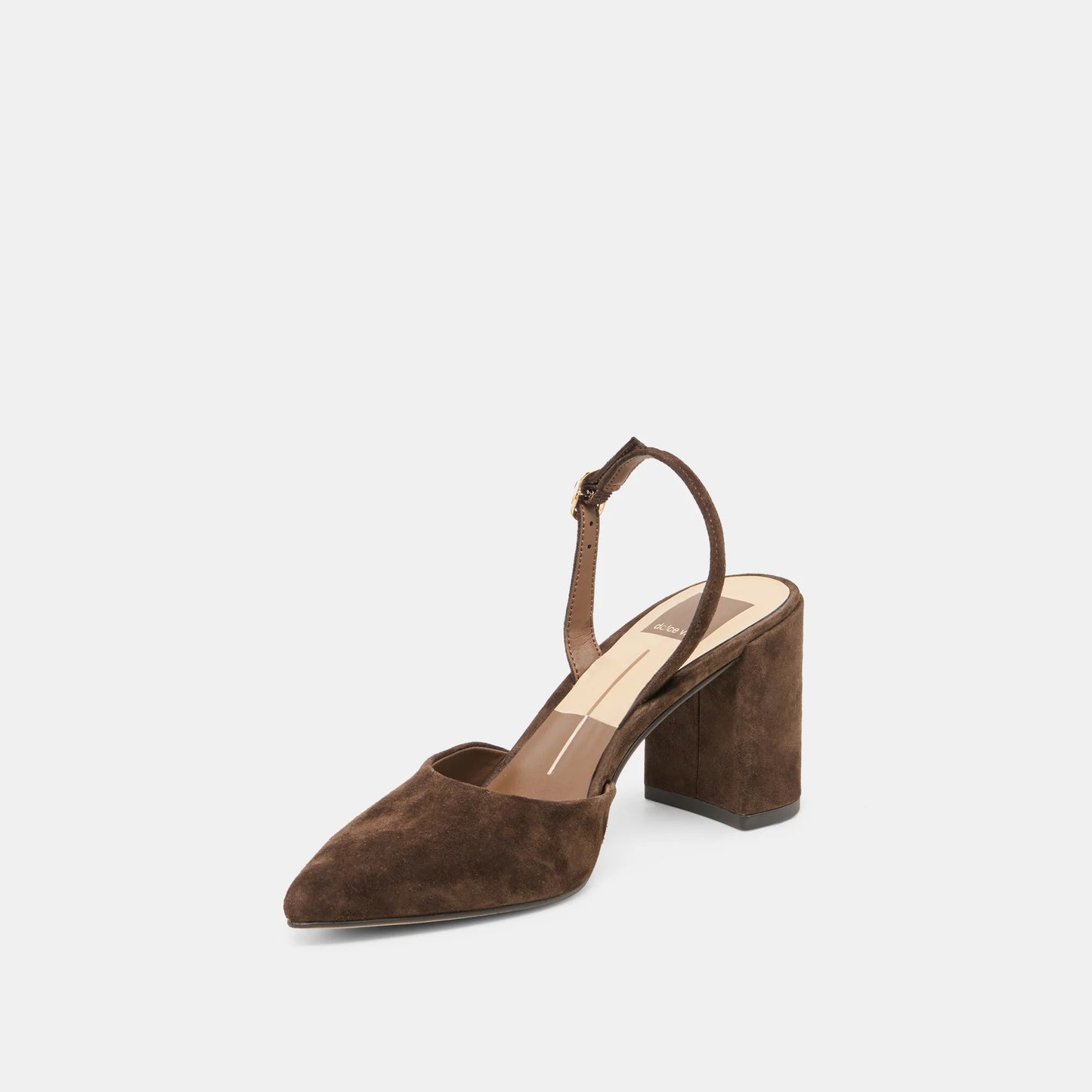 CAREL HIGH BLOCK SUEDE HEEL