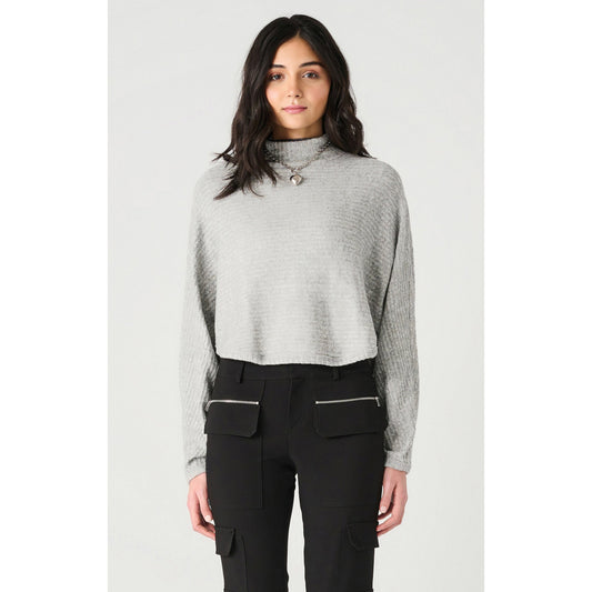 DOLMAN SLV SOFT RIBBED TURTLENECK-LADIES TOPS-DEX-JB Evans Fashions & Footwear