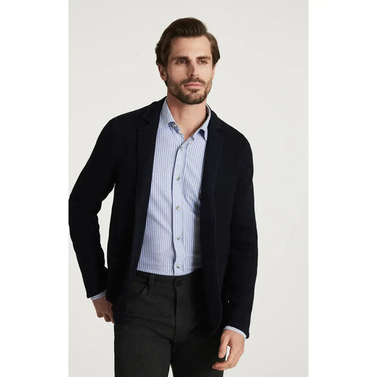 DOUBLE FACE BLAZER-MENS SWEATERS & KNITS-34 HERITAGE-JB Evans Fashions & Footwear