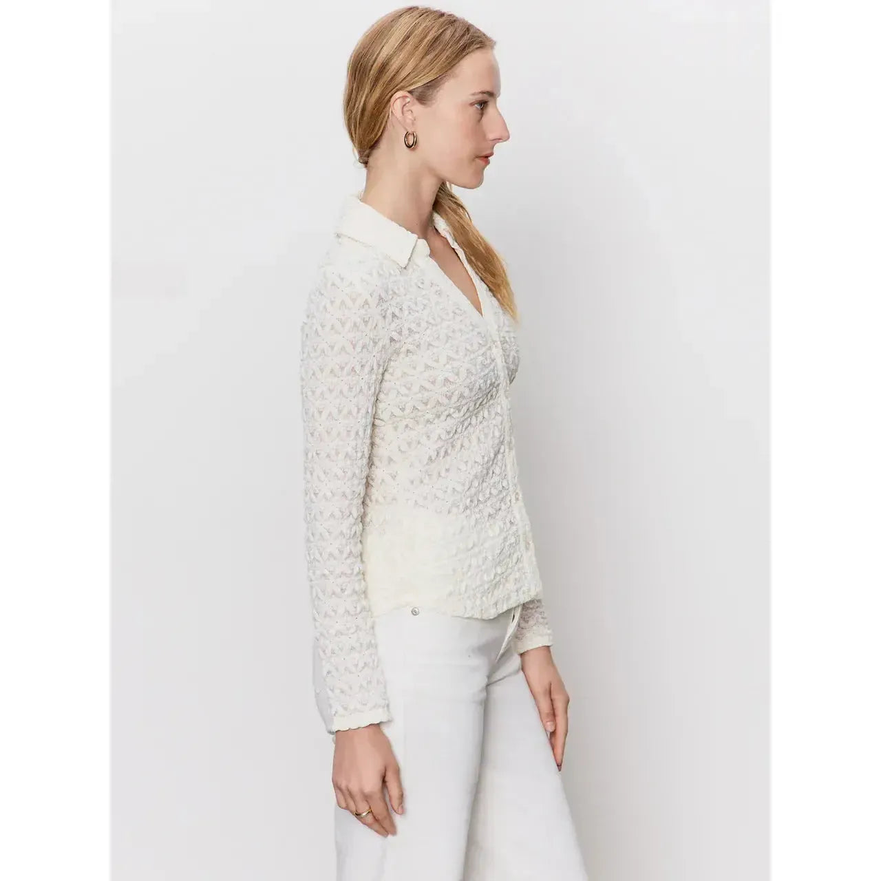 DREAMGIRL LACE BUTTON UP-LADIES TOPS-SANCTUARY-JB Evans Fashions & Footwear