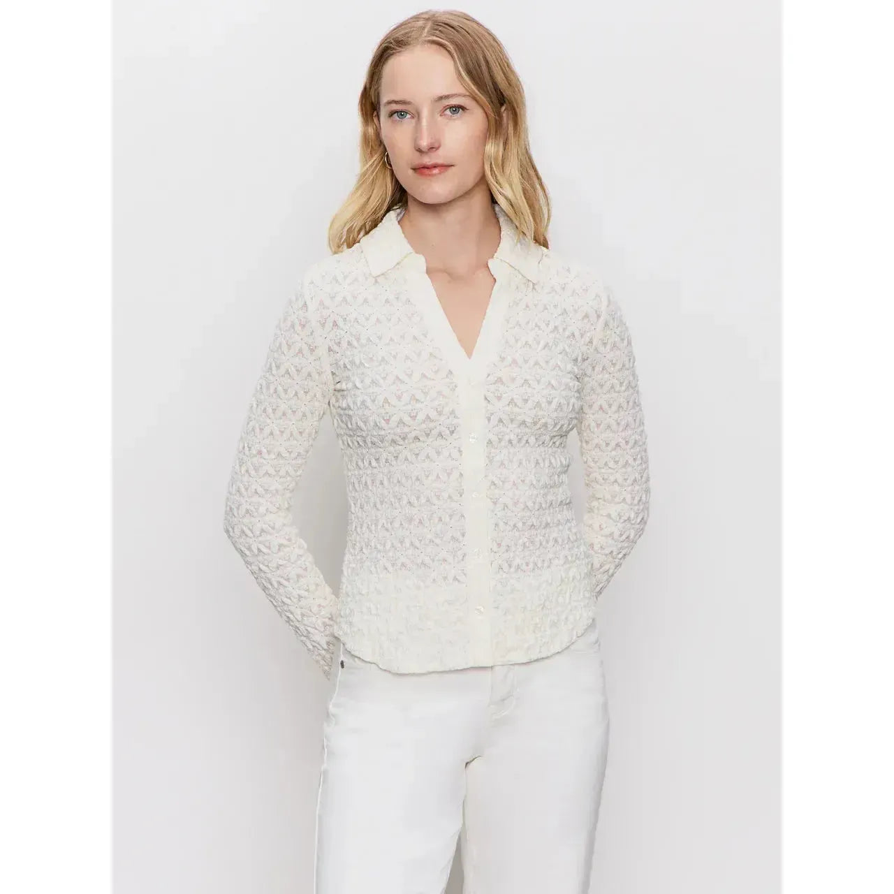 DREAMGIRL LACE BUTTON UP-LADIES TOPS-SANCTUARY-JB Evans Fashions & Footwear