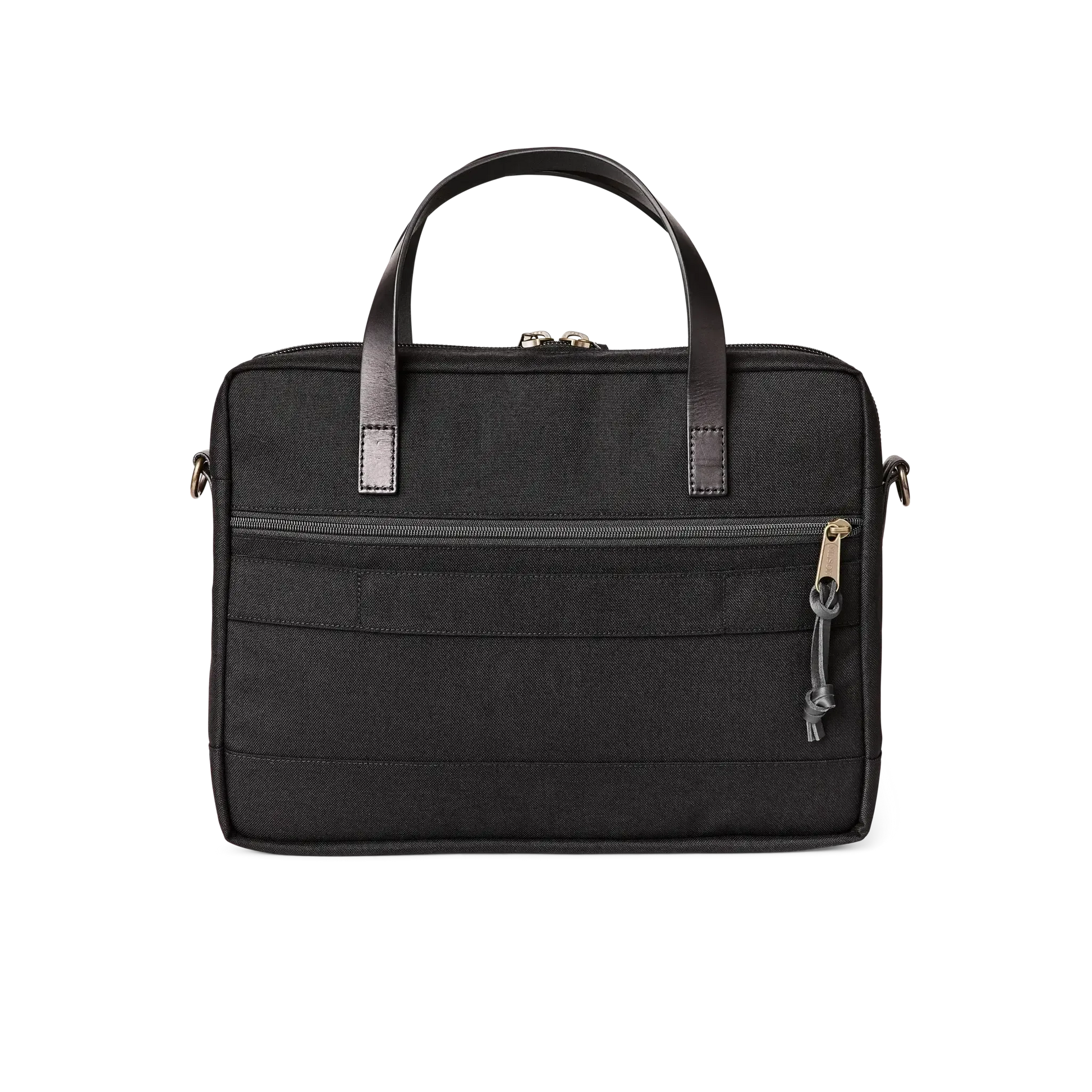 DRYDEN BRIEFCASE BLACK-TRAVEL ACCESSORIES-FILSON-JB Evans Fashions & Footwear